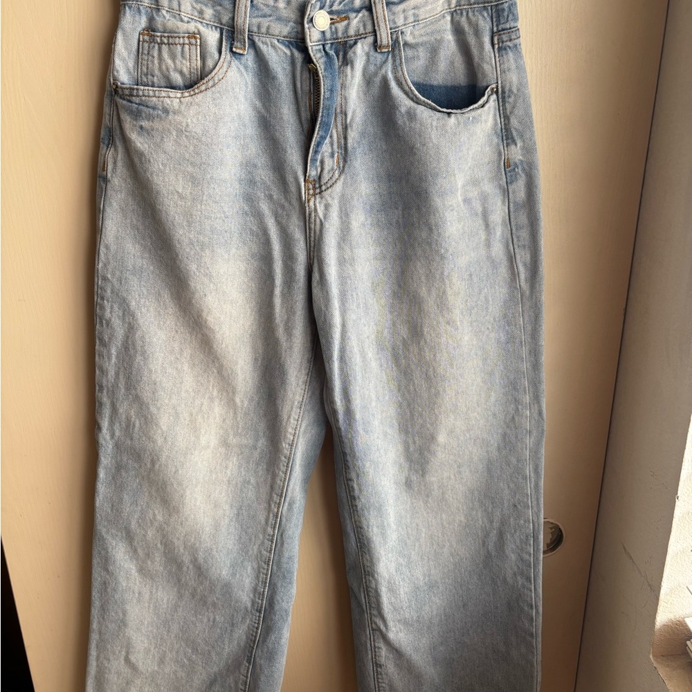 SHEIN Blue Denim Jeans